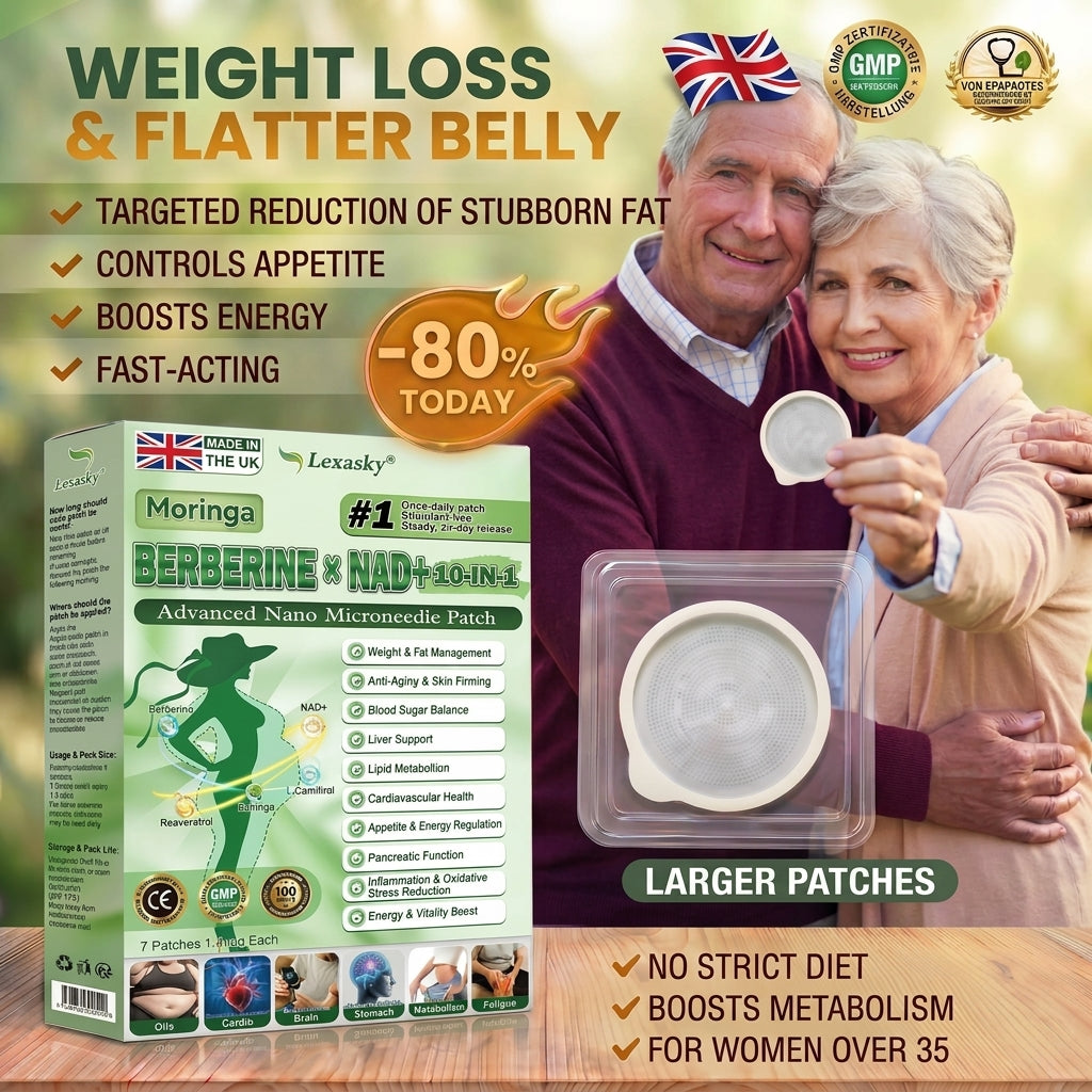 ✨Once Daily, Visible Changes in 7 Days 👨‍🔬 𝐋𝐞𝐱𝐚𝐬𝐤𝐲® 𝑴𝒐𝒓𝒊𝒏𝒈𝒂 & 𝑩𝒆𝒓𝒃𝒆𝒓𝒊𝒏𝒆 10-𝑰𝑵-1 𝑨𝒅𝒗𝒂𝒏𝒄𝒆𝒅 𝑵𝒂𝒏𝒐 𝑴𝒊𝒄𝒓𝒐𝒏𝒆𝒆𝒅𝒍𝒆 𝑷𝒂𝒕𝒄𝒉 🌻 𝐎𝐛𝐞𝐬𝐢𝐭𝐲, 𝐃𝐢𝐚𝐛𝐞𝐭𝐞𝐬, 𝐒𝐥𝐞𝐞𝐩 𝐀𝐩𝐧𝐞𝐚, 𝐀𝐧𝐝 𝐉𝐨𝐢𝐧𝐭 𝐈𝐬𝐬𝐮𝐞𝐬
