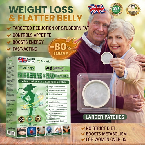 ✨Once Daily, Visible Changes in 7 Days 👨‍🔬 𝐋𝐞𝐱𝐚𝐬𝐤𝐲® 𝑴𝒐𝒓𝒊𝒏𝒈𝒂 & 𝑩𝒆𝒓𝒃𝒆𝒓𝒊𝒏𝒆 10-𝑰𝑵-1 𝑨𝒅𝒗𝒂𝒏𝒄𝒆𝒅 𝑵𝒂𝒏𝒐 𝑴𝒊𝒄𝒓𝒐𝒏𝒆𝒆𝒅𝒍𝒆 𝑷𝒂𝒕𝒄𝒉 🌻 𝐎𝐛𝐞𝐬𝐢𝐭𝐲, 𝐃𝐢𝐚𝐛𝐞𝐭𝐞𝐬, 𝐒𝐥𝐞𝐞𝐩 𝐀𝐩𝐧𝐞𝐚, 𝐀𝐧𝐝 𝐉𝐨𝐢𝐧𝐭 𝐈𝐬𝐬𝐮𝐞𝐬