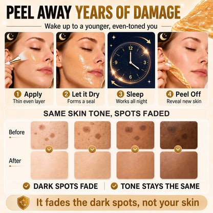 🎁 𝐇𝐢𝐬𝐤𝐢𝐧® Exclusive Offer | Only 5 Boxes Left — Get an Extra 80% OFF Today on the Turmeric × Kojic Acid Overnight Peel-Off Mask. Grab Yours Before It’s Gone! 🎁