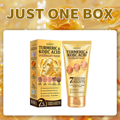 🎁 𝐇𝐢𝐬𝐤𝐢𝐧® Exclusive Offer | Only 5 Boxes Left — Get an Extra 80% OFF Today on the Turmeric × Kojic Acid Overnight Peel-Off Mask. Grab Yours Before It’s Gone! 🎁