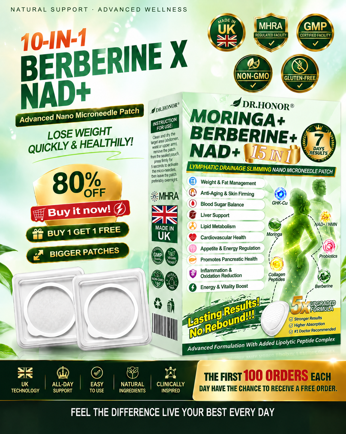 𝑶𝒇𝒇𝒊𝒄𝒊𝒂𝒍 𝑺𝒕𝒐𝒓𝒆  |🍀🍀𝐃𝐑.𝐇𝐎𝐍𝐎𝐑® 𝐋𝐲𝐦𝐩𝐡𝐚𝐭𝐢𝐜 𝐃𝐫𝐚𝐢𝐧𝐚𝐠𝐞 𝐒𝐥𝐢𝐦𝐦𝐢𝐧𝐠 𝐍𝐚𝐧𝐨-𝐌𝐢𝐜𝐫𝐨𝐧𝐞𝐞𝐝𝐥𝐞 𝐏𝐚𝐭𝐜𝐡 🇬🇧 (𝐉𝐮𝐬𝐭 𝐨𝐧𝐜𝐞 𝐚 𝐝𝐚𝐲, 𝐯𝐢𝐬𝐢𝐛𝐥𝐞 𝐜𝐡𝐚𝐧𝐠𝐞𝐬 𝐢𝐧 𝟕 𝐝𝐚𝐲𝐬）𝘽𝙚𝙧𝙗𝙚𝙧𝙞𝙣𝙚 + 𝙈𝙤𝙧𝙞𝙣𝙜𝙖 𝙁𝙤𝙧𝙢𝙪𝙡𝙖 ✅ 𝐅𝐨𝐫 𝐨𝐛𝐞𝐬𝐢𝐭𝐲, 𝗟𝗼𝗼𝘀𝗲 𝘀𝗸𝗶𝗻,𝐝𝐢𝐚𝐛𝐞𝐭𝐞𝐬, 𝐬𝐥𝐞𝐞𝐩 𝐚𝐩𝐧𝐞𝐚, 𝐣𝐨𝐢𝐧𝐭 𝐢𝐬𝐬𝐮𝐞𝐬, 𝐚𝐧𝐝 𝐦𝐨𝐫𝐞💯💯
